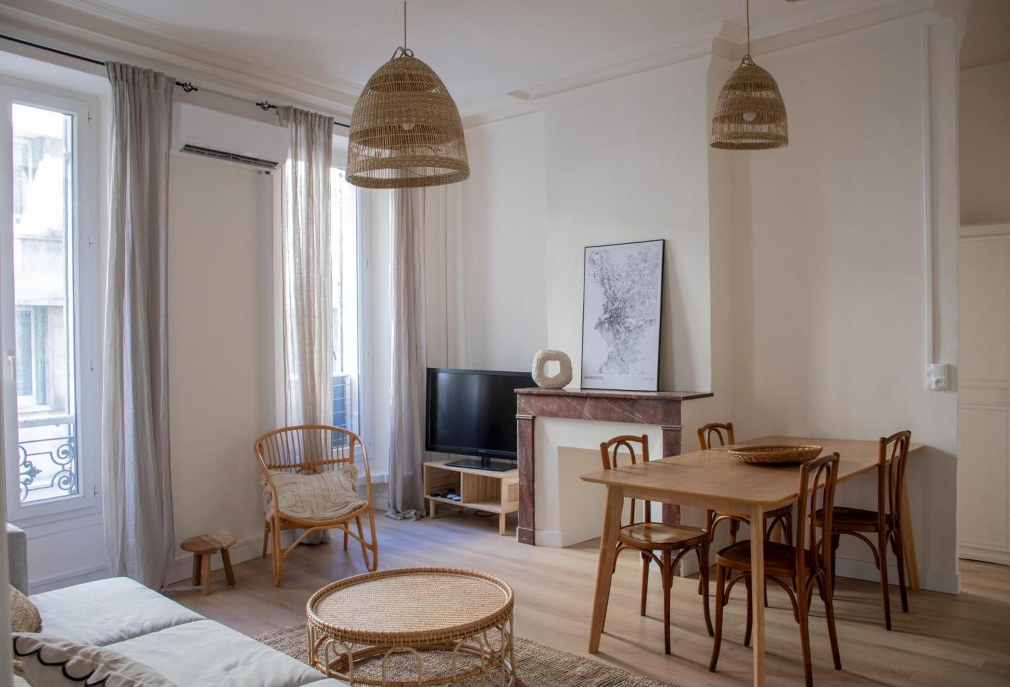 Cozy Flat Fully Renovated By Interior Designer Lägenhet Marseille Exteriör bild